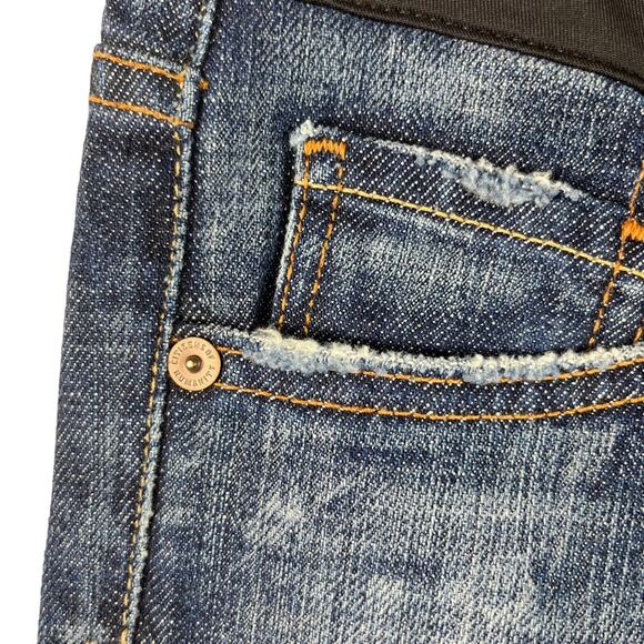 Citizens of Humanity NWT Kelly Maternity Jeans Belly Panel Bootcut Dark Boho 29 - Picture 4 of 10